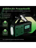 Noodradio FM/AM - 4400mAh - Solar Opwindbaar