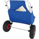 Opvouwbare Lichtgewicht Beach Trailer Blauw