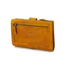 Sanne - Portemonnee - Leer - Overslag - Studs