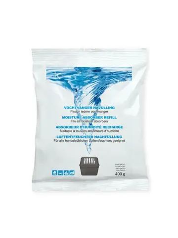 Vochtvanger navulling - 24x - 400 gram - neutraal