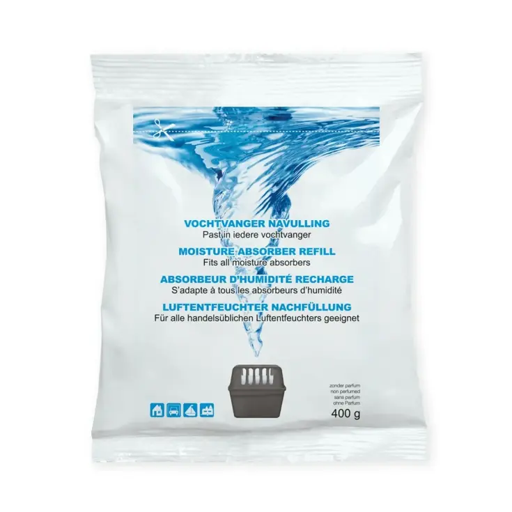 Vochtvanger navulling - 48x - 400 gram - neutraal