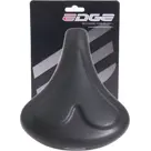 Edge Fietszadel Stad Holland Gel - Zwart