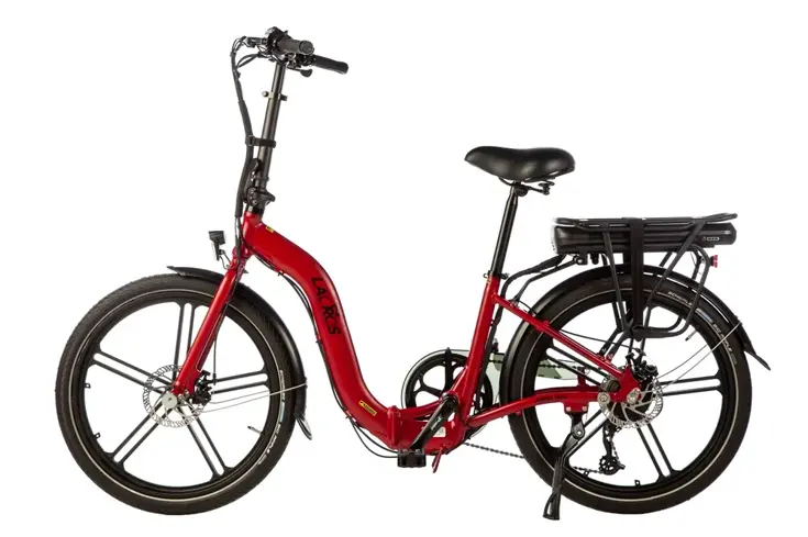 Lacros Ambling A400XL rood opvouwbare e-bike
