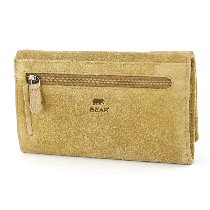 Sweety XL - Suede Leren Overslagportemonnee