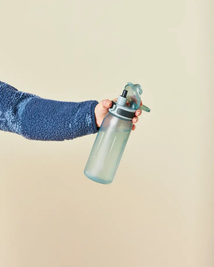 To go - Waterfles met rietje