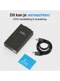 Connect C510 - USB-C Kabel plat - 240W 2M