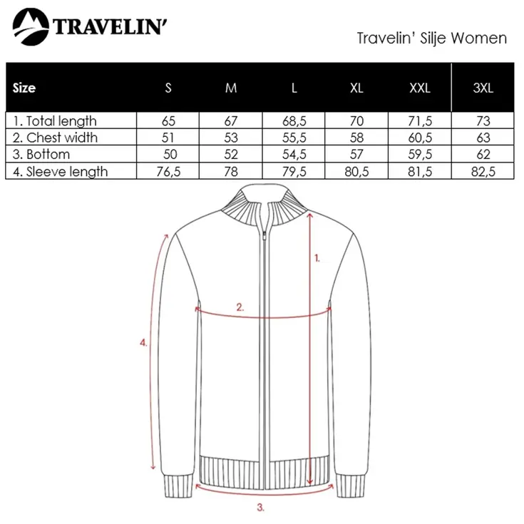 Silje Dames - Outdoorvest - Sweater