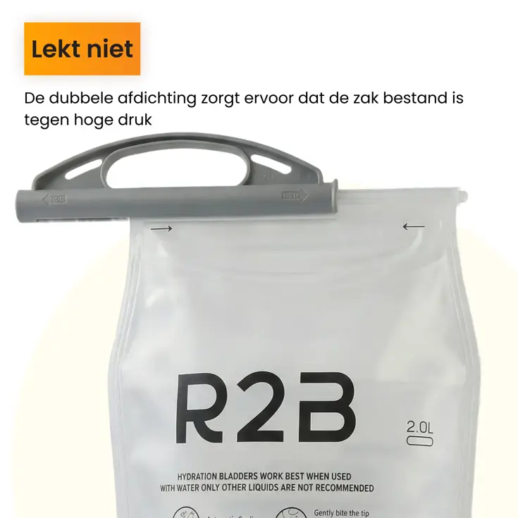Waterzak voor runningvest