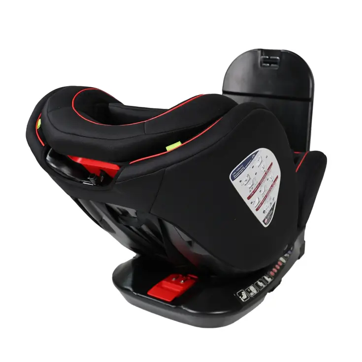 I-Size Autostoeltje 360° Zwart/Rood 40-150cm