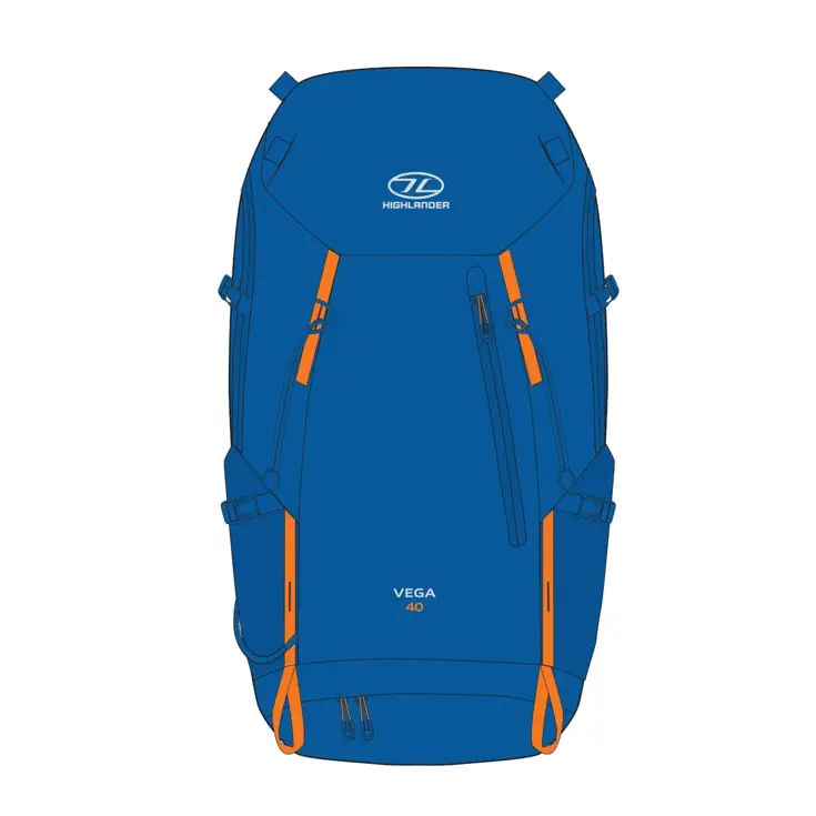 Outdoor rugzak Vega heren 40L
