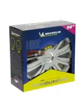 Wieldoppen - 14 inch - chroom - 4 stuks