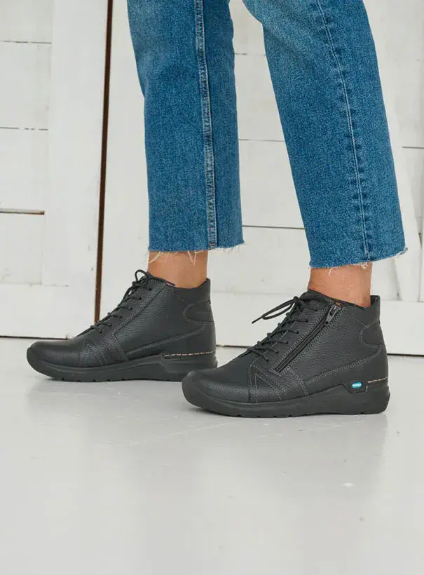Why - Hoge veterschoenen dames