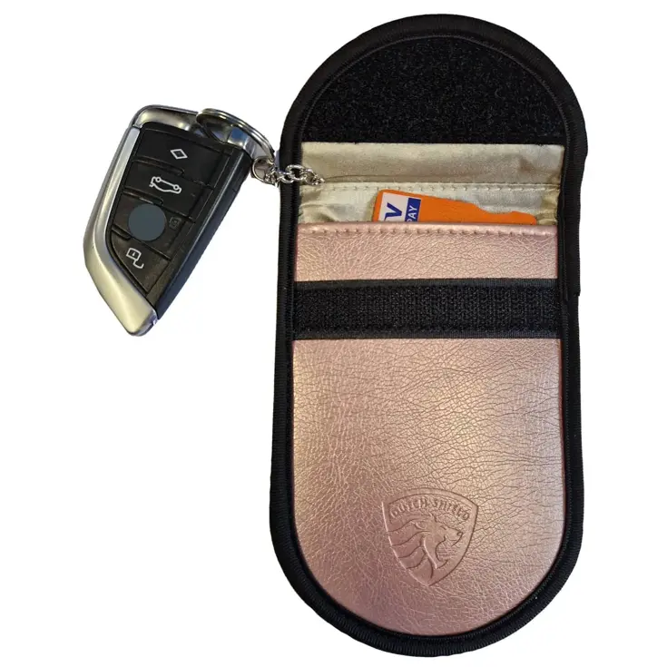 RFID Autosleutel hoesje - Anti-Skim roze