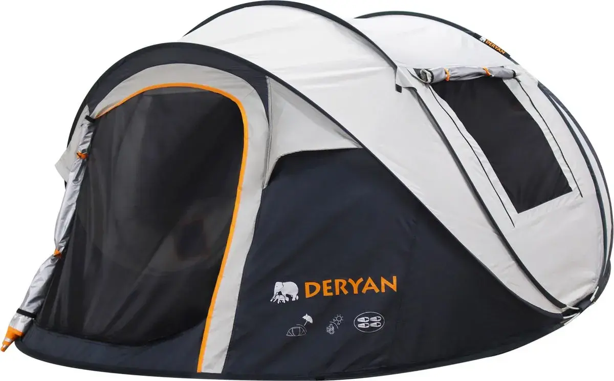 Luxe Pop Up Tent - 4 persoons - 2000MM waterkolom