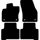 Rubber Automatten voor Volkswagen Touran