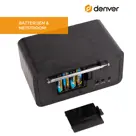 Denver DAB30B DAB+/FM Radio Wekkerfunctie