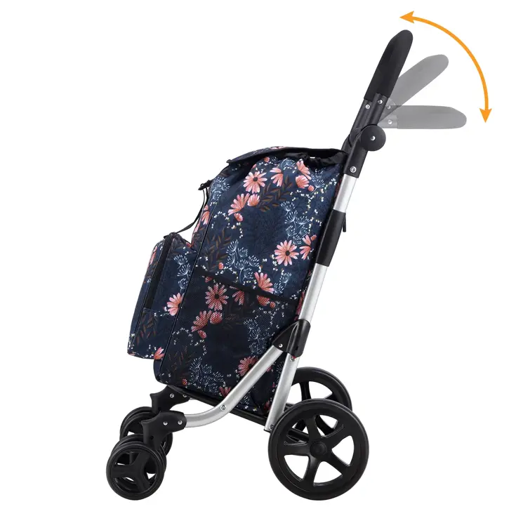 Boodschappentrolley 60L - 4 Wielen