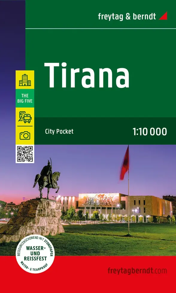 City Pocket Map Tirana