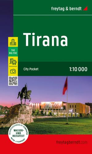 City Pocket Map Tirana