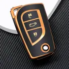 Dutch Shield Sleutelhoesje  Toyota goud C3