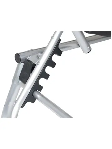 Bo-Camp Ligbed Zonnescherm 5 Standen Zwart