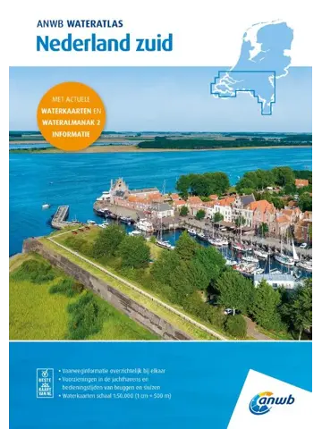 ANWB Wateratlas Nederland Zuid