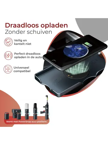 PowerSnap Draadloze Qi Telefoonhouder 12V