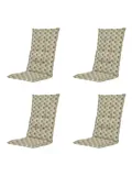 Rae - Kussen hoge rug - Set van 4