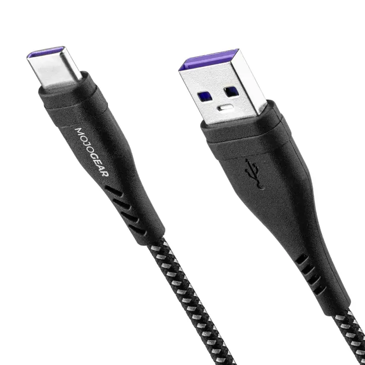 USB-C naar USB kabel – Nylon — 150cm