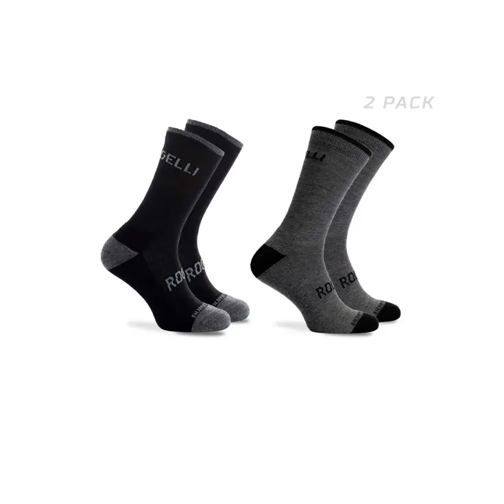 Wollen Fietssokken 2-pack