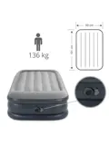 Luchtbed - Intex Deluxe - 1P - 99x191 + Pomp