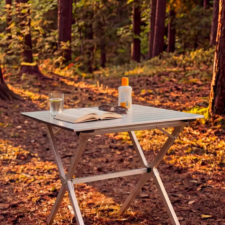 Campingtafel – 80x58x71 cm – Inklapbaar