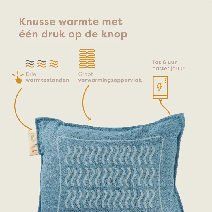 Pleafs Warmtekussen 45x60cm