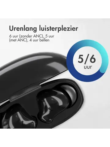 Bluetooth Oortjes met Active Noise Cancelling