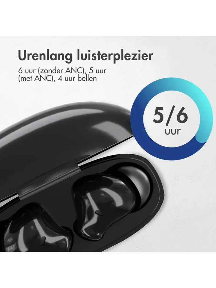 Bluetooth Oortjes met Active Noise Cancelling