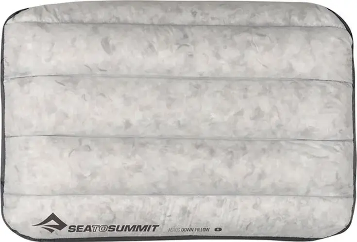 Aeros Deluxe - Donzen Hoofdkussen Grijs