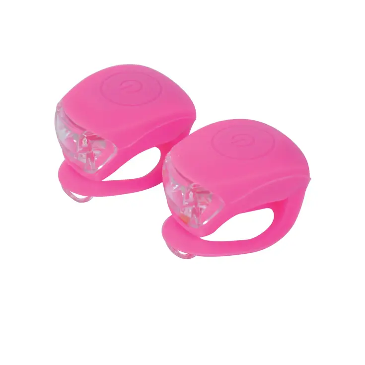 Roze LED verlichtingsset voor- en achterlicht