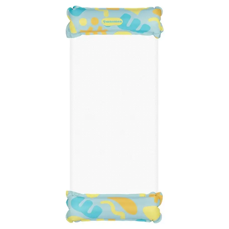 Opblaasbare Waterhangmat 137x70 cm - Blauw