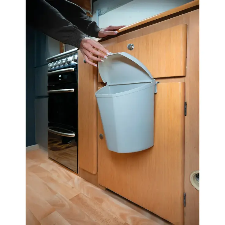 Afvalbak met deksel - 6 liter