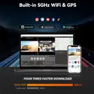 Wolfbox i17 3CH 4K Wifi GPS 64gb dashcam