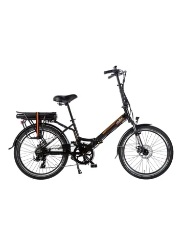 Lacros Scamper S200XL zwart opvouwbare e-bike