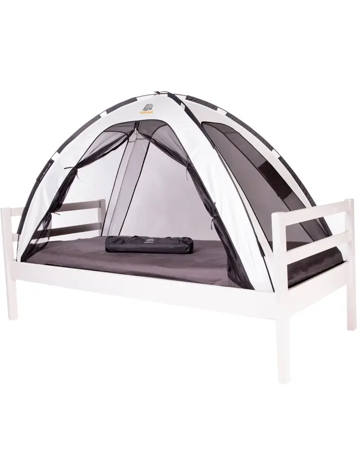 Bedtent Klamboe - 200x90cm - Muggennet - 1mm gaas