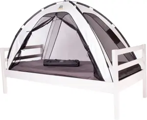 Bedtent Klamboe - 200x90cm - Muggennet - 1mm gaas