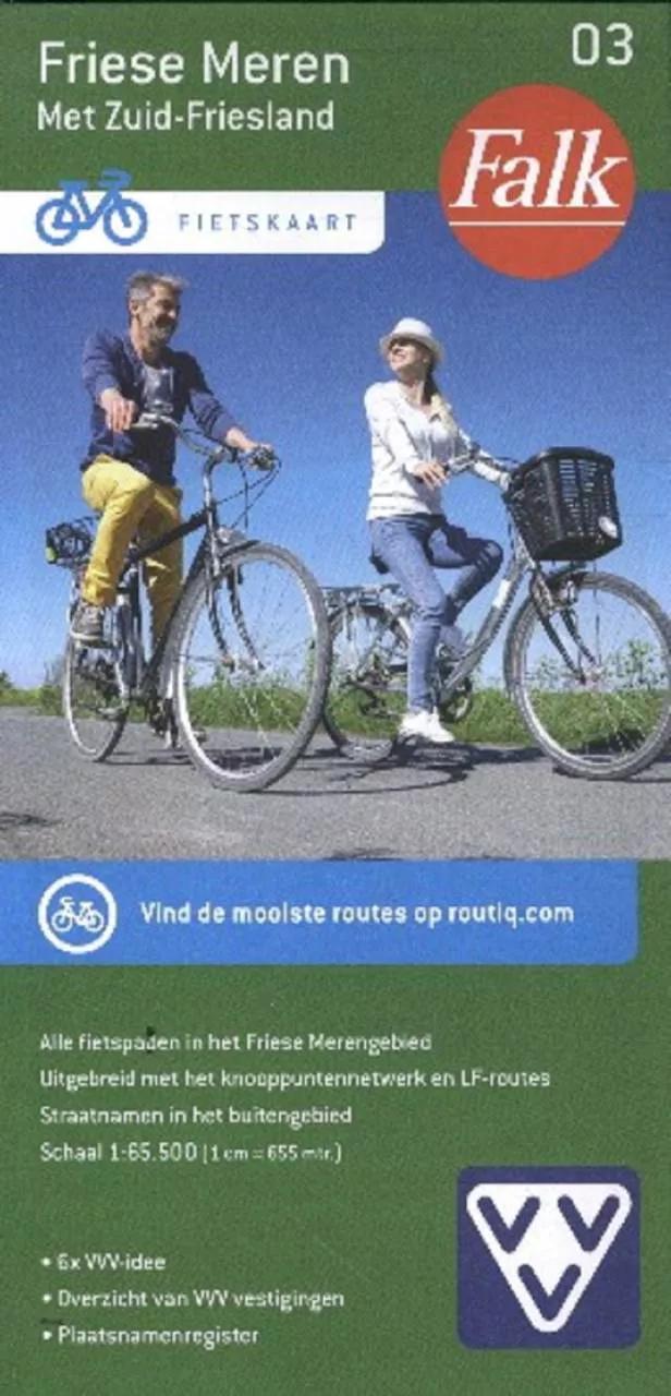 Falk plan  fietskaart 3 Friese Meren main product image