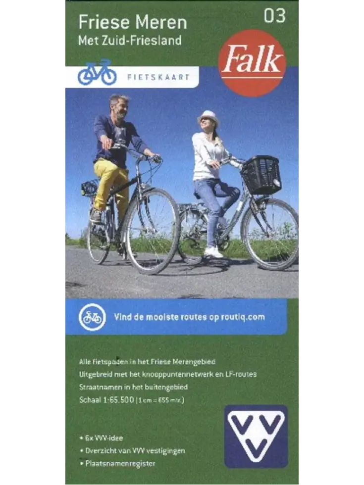 Falkplan - fietskaart 3 Friese Meren