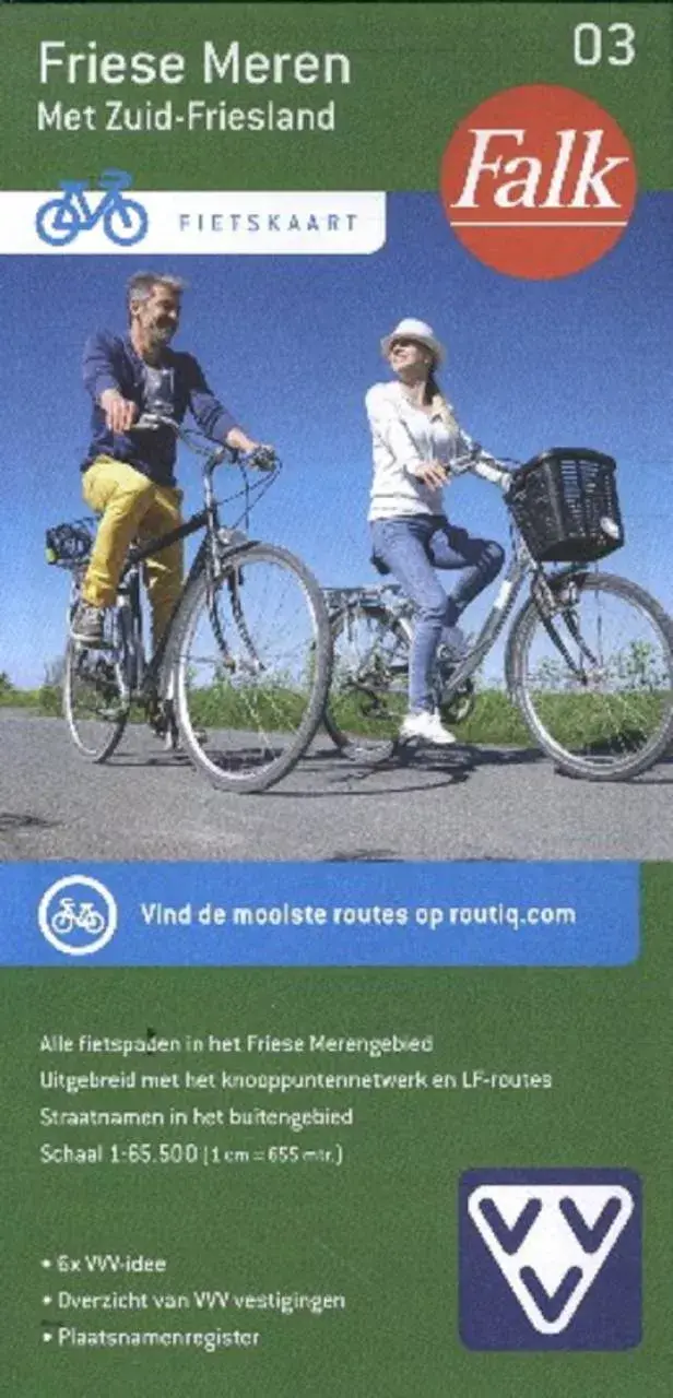 Falkplan - fietskaart 3 Friese Meren