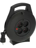 Vario-Line 4-weg kabelhaspel 10m met veiligheid