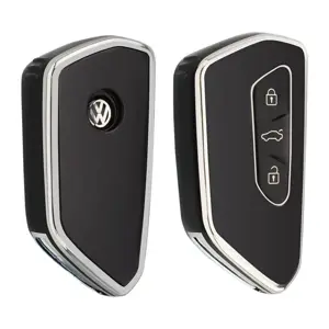 Dutch Shield Sleutelhoesje  VW Skoda    zwart