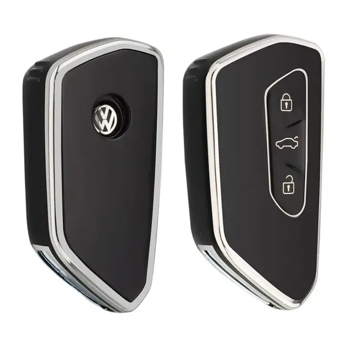 Dutch Shield Sleutelhoesje  VW Skoda    zwart