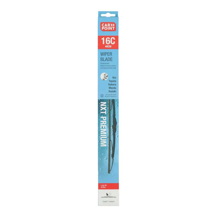 Long Life ruitenwisser 40cm, 100% natuurrubber